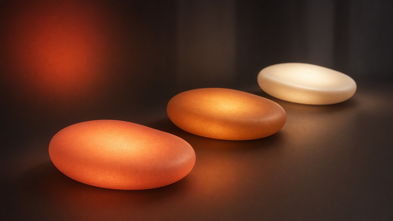 Trois volumes de lumière — métaphore des trois étapes